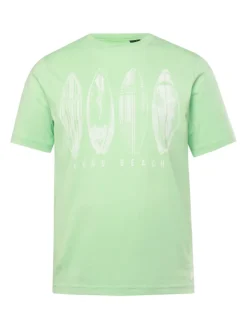 Kurzarm T-Shirt in mint