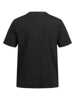Kurzarm T-Shirt in schwarz