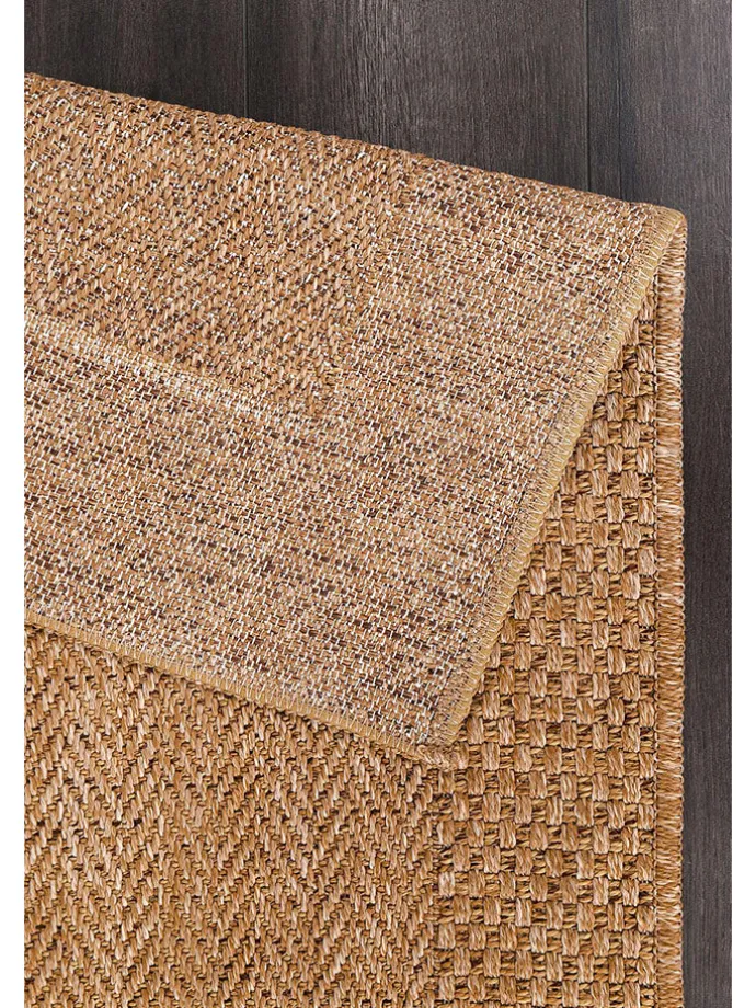 Kurzflor-Teppich "Rusticana" in Beige