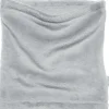 Kuschel-Fleece-Schlauchschal in Grau