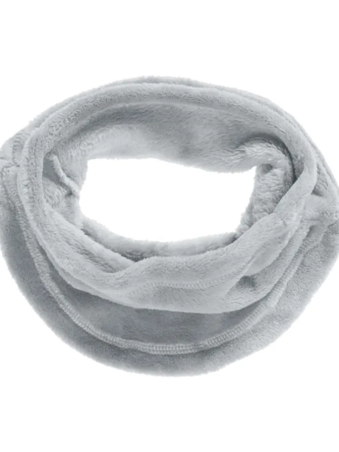 Kuschel-Fleece-Schlauchschal in Grau