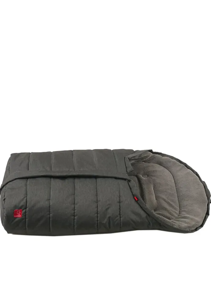 Kuschelsack "Elly" in Dunkelgrau- (L)80 x (B)40 cm