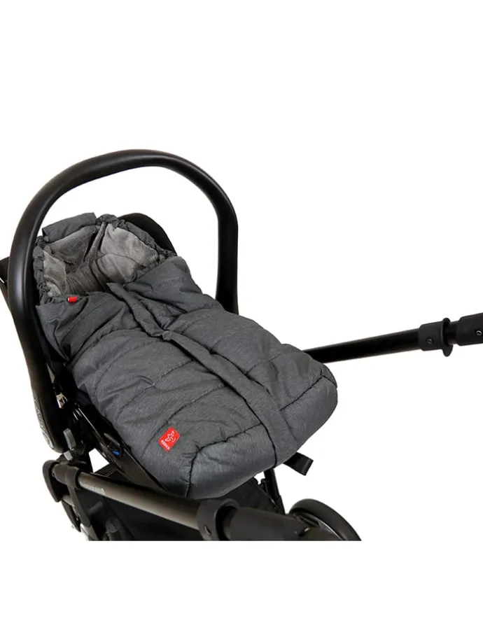 Kuschelsack "Elly" in Dunkelgrau- (L)80 x (B)40 cm