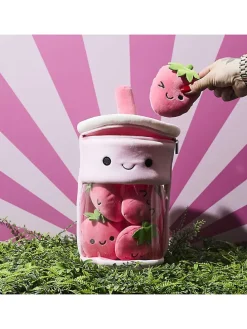 Kuscheltier ''Kawaii Bubble Tea'' in Rosa - ab 3 Jahren