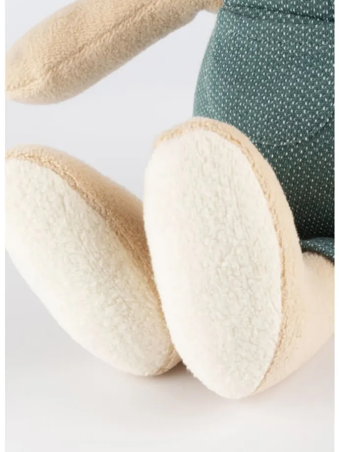 Kuscheltier Latzhosen Hase, grün Sweety Plüschtier in grün