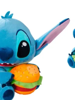 Kuscheltier "Stitch mit Burger" - ab Geburt