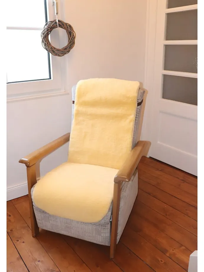 Lammfell in Creme