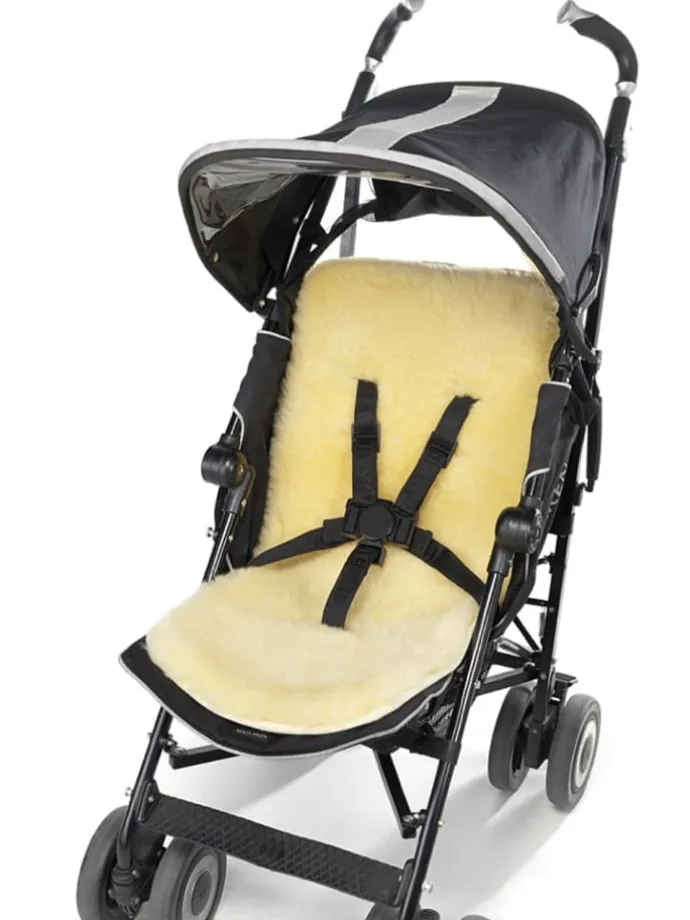 Lammfell-Einlage in Natur - (L)72 x (B)35 cm