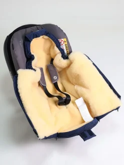 Lammfell-Fußsack 