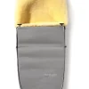 Lammfell-Fußsack "Polaris" in Grau - (L)105 x (B)40 cm
