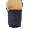 Lammfell-Kuschelsack "Emma" in Dunkelblau - (B)40 x (L)80 cm
