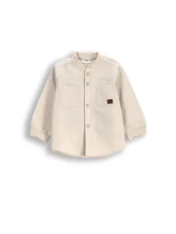 Langarmhemd in beige