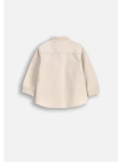 Langarmhemd in beige