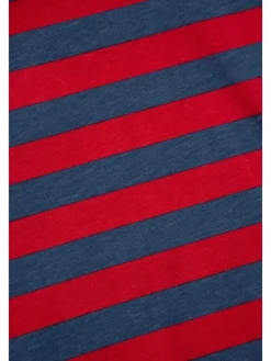 Langarmshirt aus Baumwolle in dunkelblau