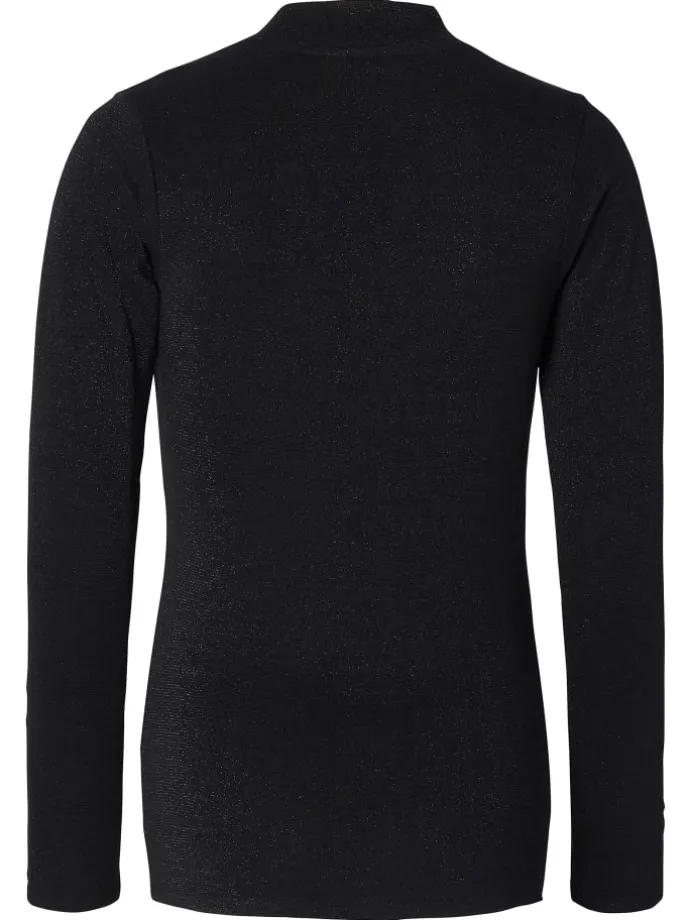 Langarmshirt Kuhmo in Black