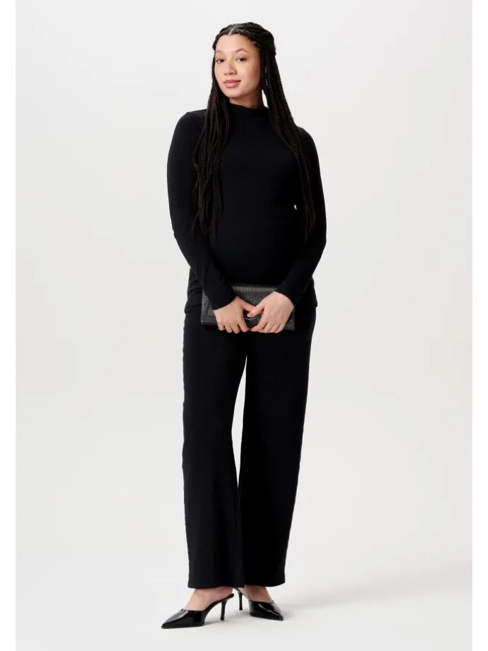Langarmshirt Kuhmo in Black