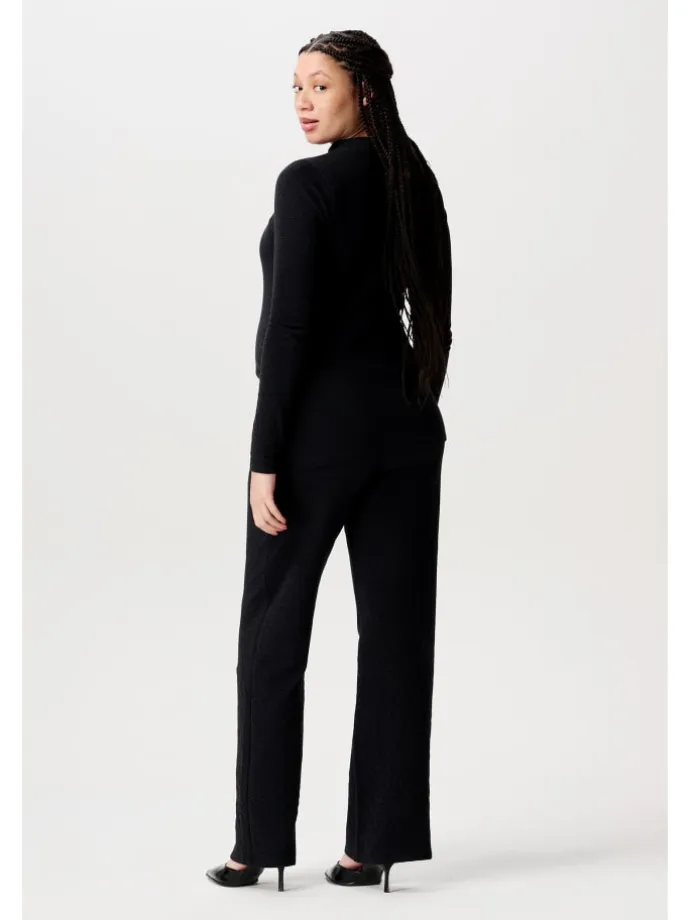 Langarmshirt Kuhmo in Black