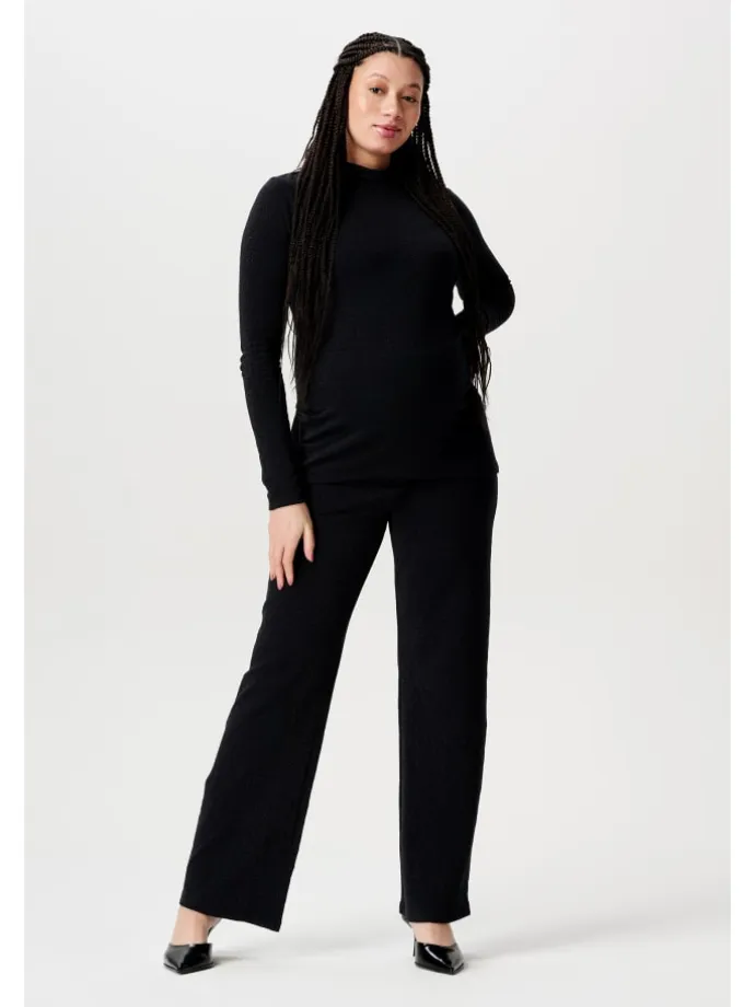 Langarmshirt Kuhmo in Black