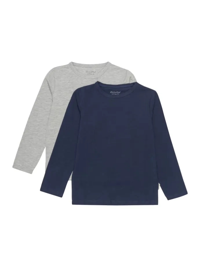 Langarmshirt MIBasic in Blau