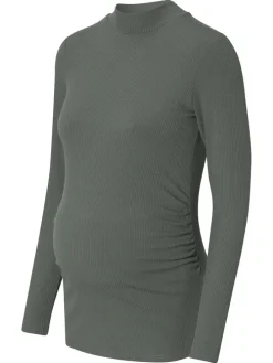 Langarmshirt Sira in Olive