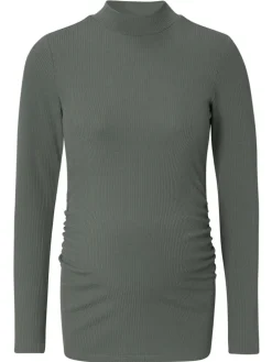 Langarmshirt Sira in Olive