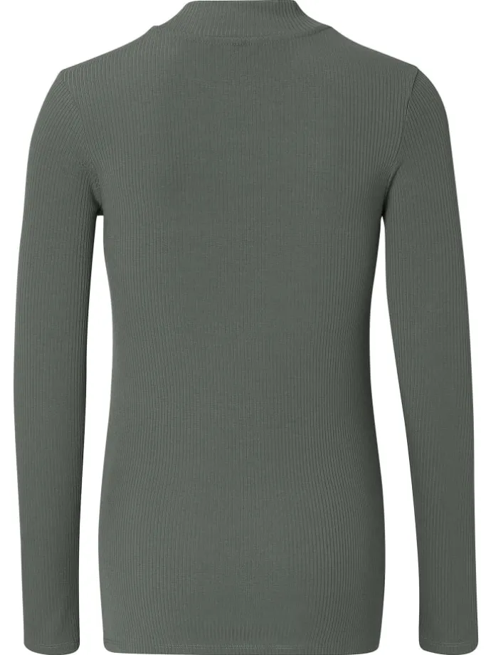 Langarmshirt Sira in Olive