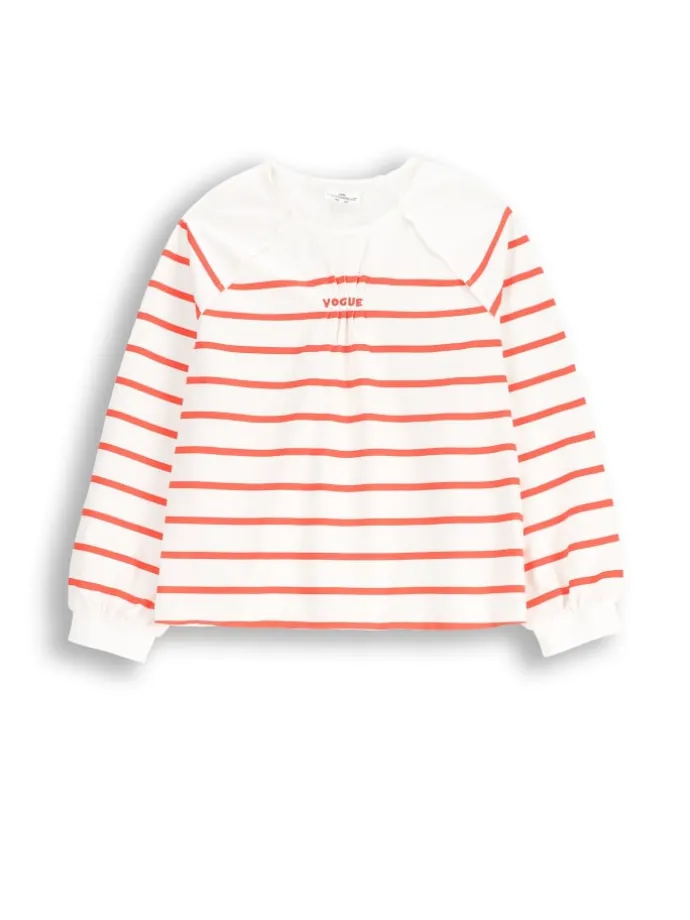 Langarm-T-Shirt in bunt