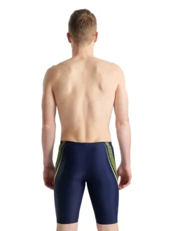 Lange Badehose in Dunkelblau