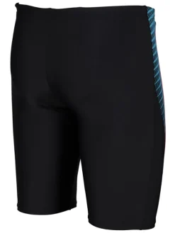 Lange Badehose in Schwarz