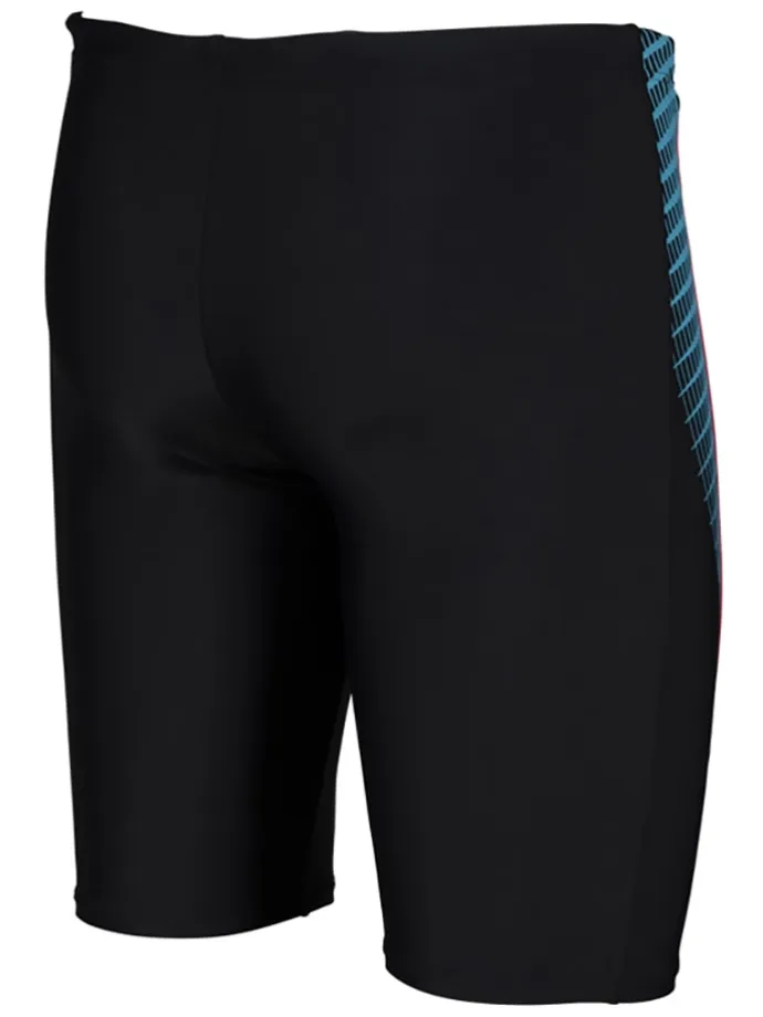 Lange Badehose in Schwarz