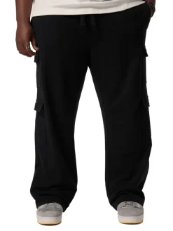 Lange Sweathose in schwarz