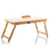 Laptoptisch in Hellbraun - (B)53,5 x (H)21 x (T)34 cm