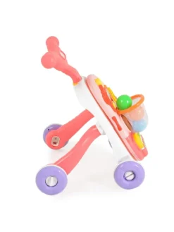 Lauflernwagen 2 in 1 Korb in rosa