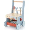 Lauflernwagen Holz in Blau