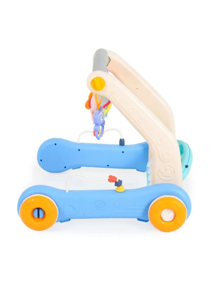 Lauflernwagen 2in1 Piano HE0637 in blau