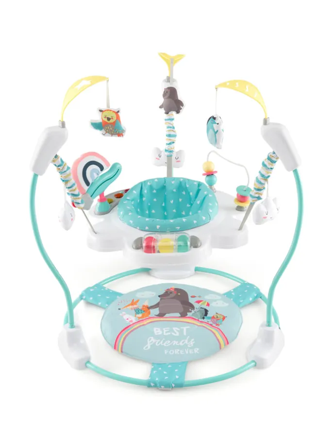 Lauflernwagen Jumperoo ab 6 Monaten in Blau