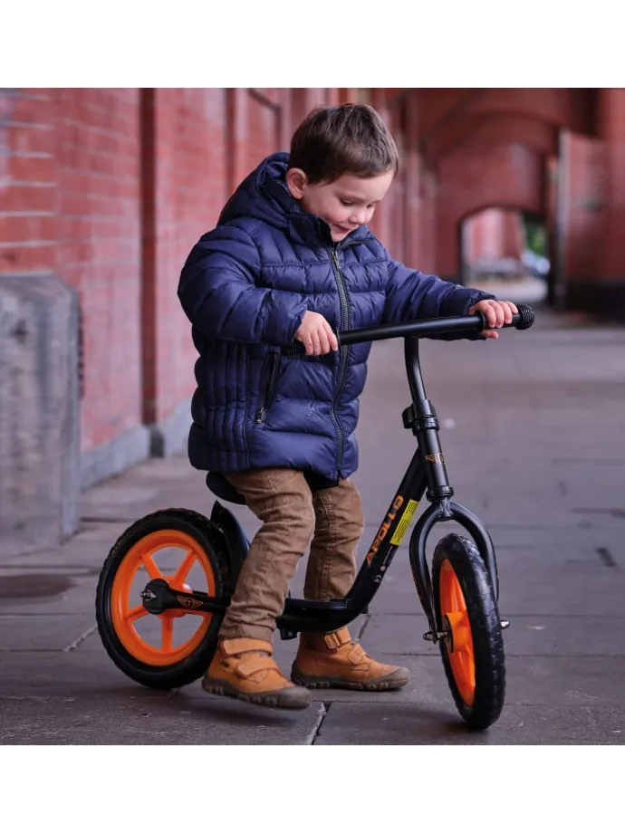 Laufrad für Kinder " Aviator " in schwarz