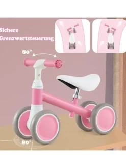 Laufrad Lauflernrad ab 1 Jahr in Rosa