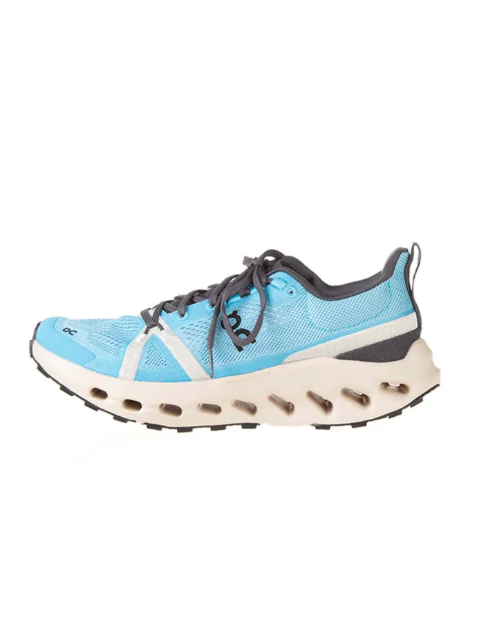 Laufschuhe "Cloudsurfer trail" in Türkis/ Weiß