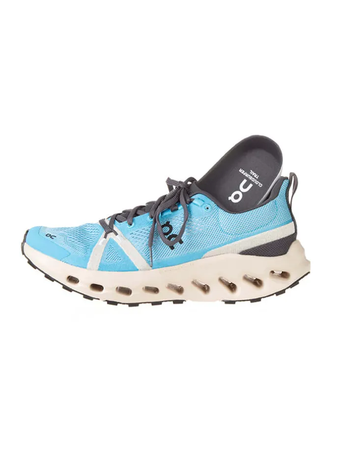 Laufschuhe "Cloudsurfer trail" in Türkis/ Weiß