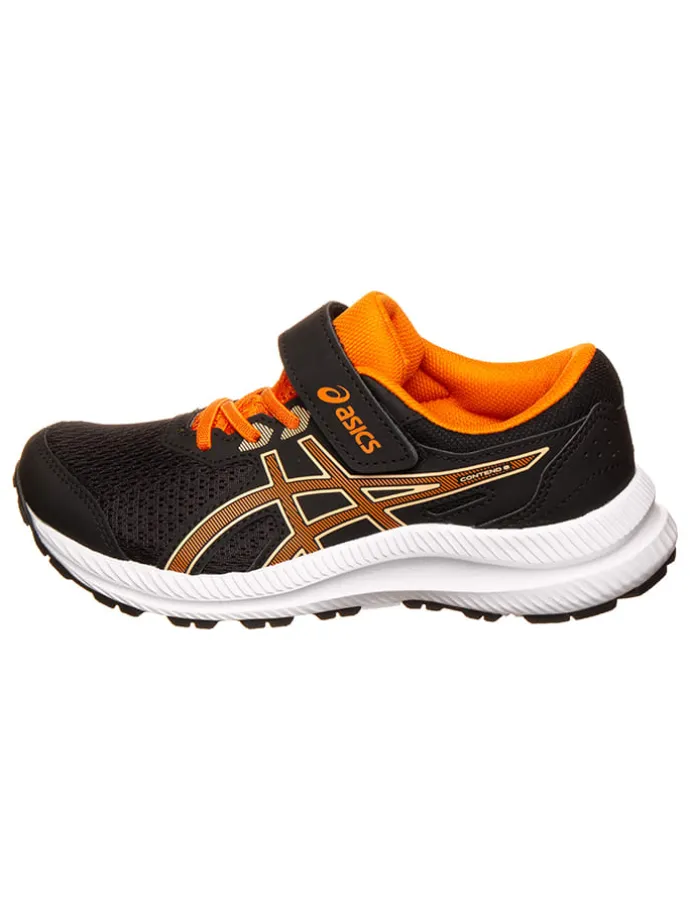 Laufschuhe "CONTEND 8 PS" in Schwarz/ Orange