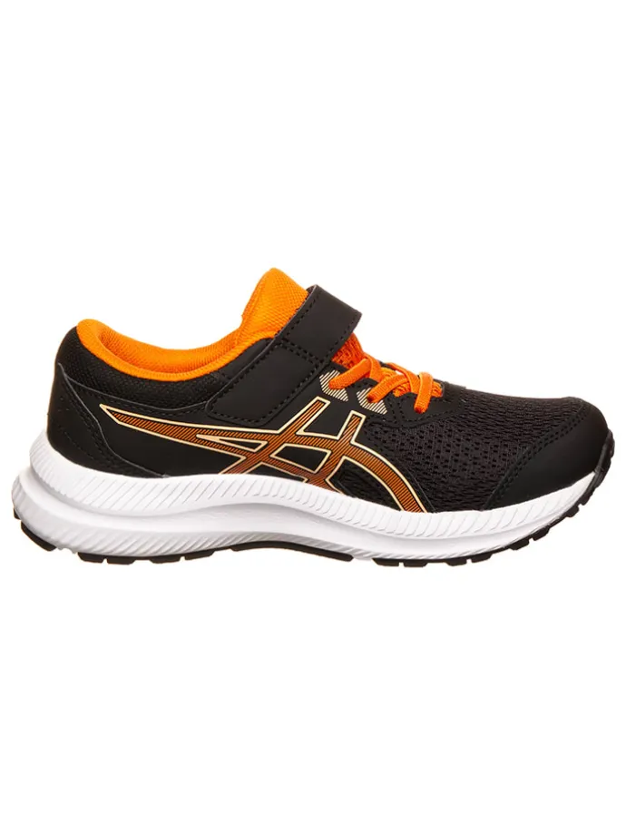 Laufschuhe "CONTEND 8 PS" in Schwarz/ Orange