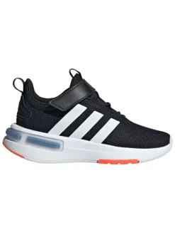 Laufschuhe "Racer" in Schwarz/ Weiß