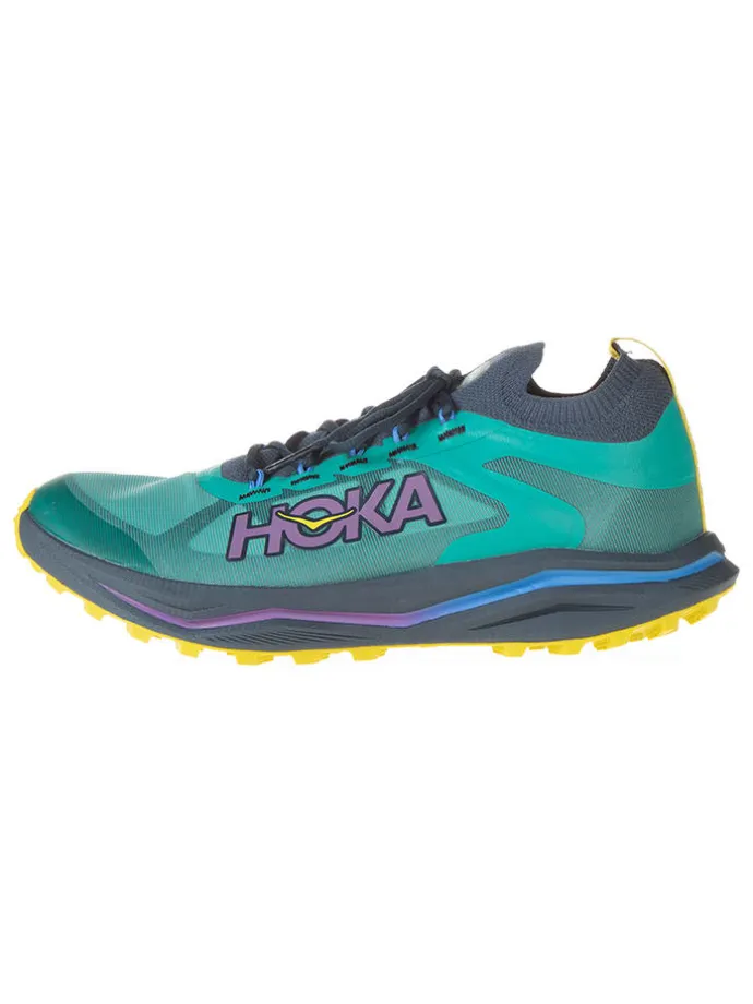 Laufschuhe "Zinal 2" in Türkis/ Gelb