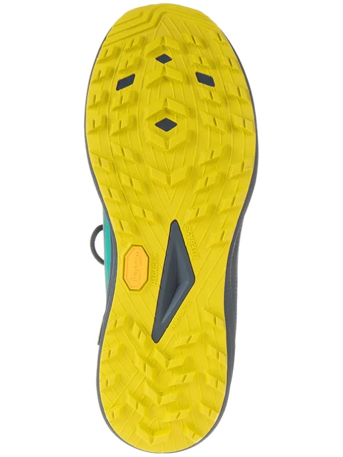 Laufschuhe "Zinal 2" in Türkis/ Gelb