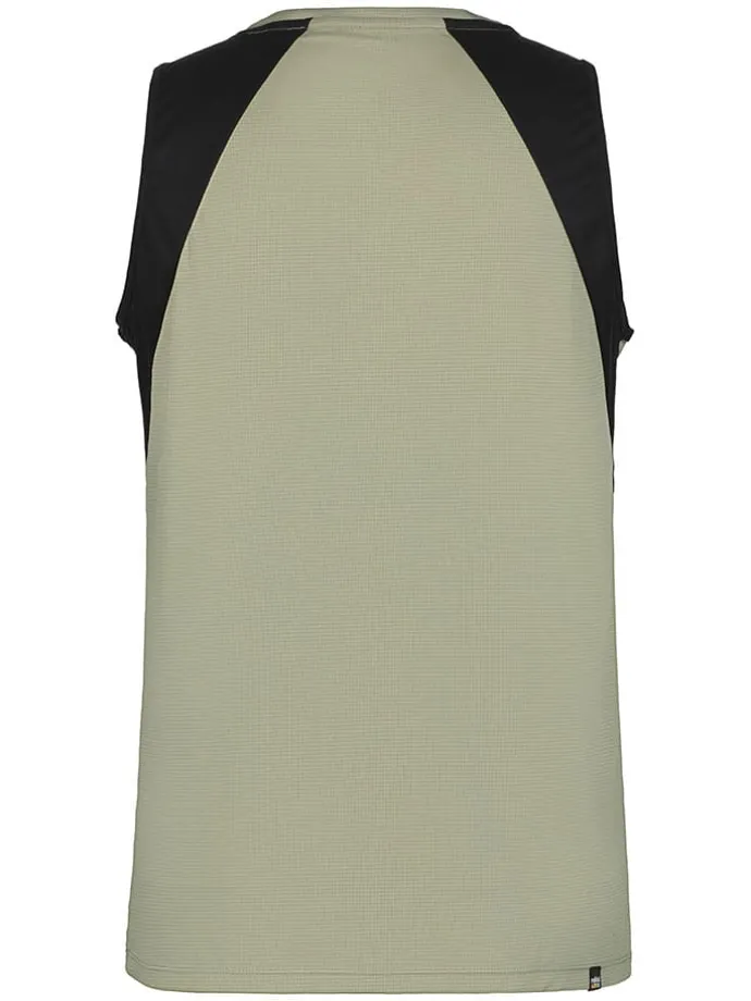 Lauftop "Mikkola" in Khaki/ Schwarz