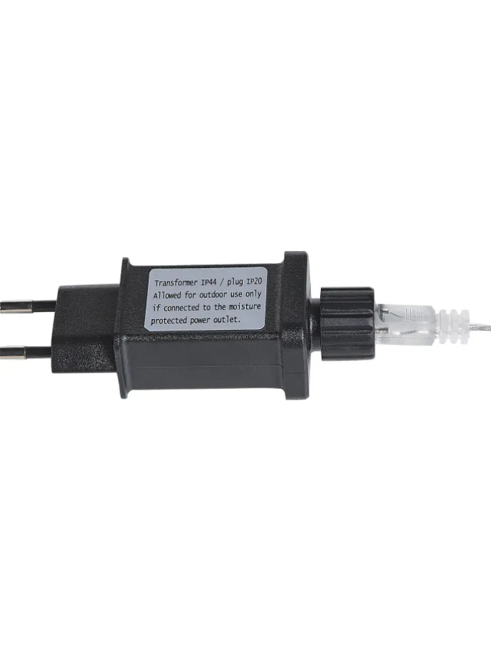 LED Deko PUKSALA in Silber - (W) 20 x (H) 60 x (L) 20 cm