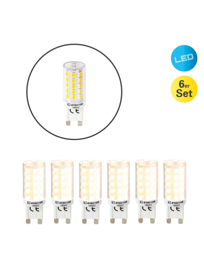 LED Leuchtmittel "DENNY" in klar/transparent - EEK F