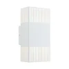 LED Wandleuchte Tharin IP44 3000K 120x104mm 2x3,7W Weiß