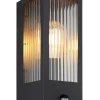 LED-Außenleuchte "Gundula" in Schwarz - (B)12 x (H)32 cm